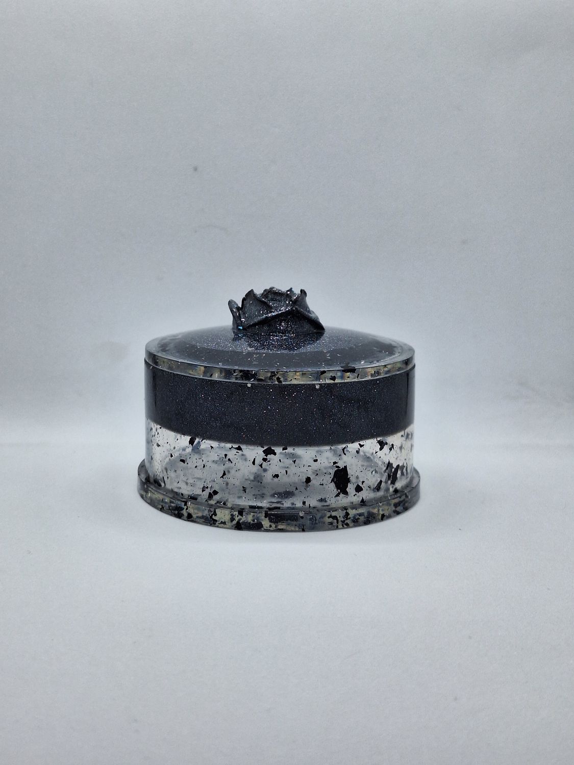 Graphite Speckle Jewellery Storage Box