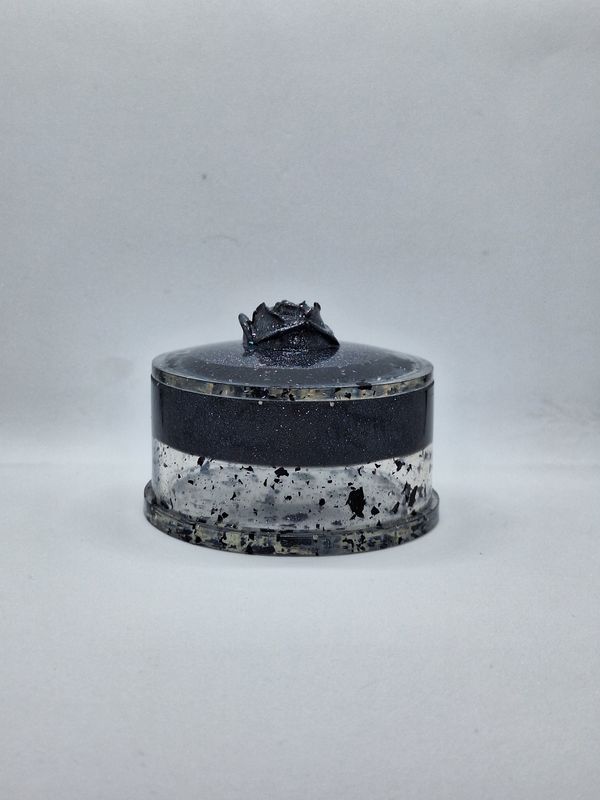 Graphite Speckle Jewellery Storage Box