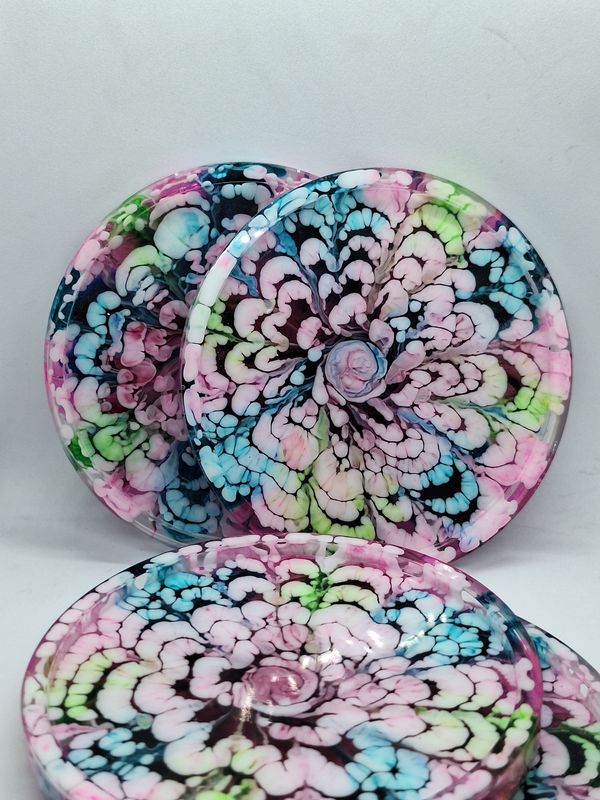 Floral burst coaster (Set of 4)