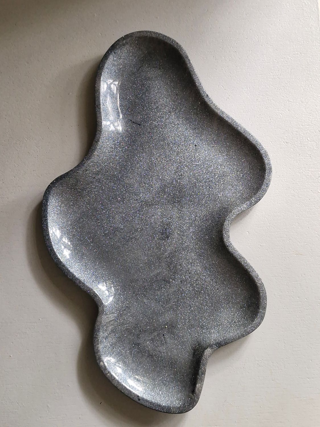 Large Silver Shine Tray