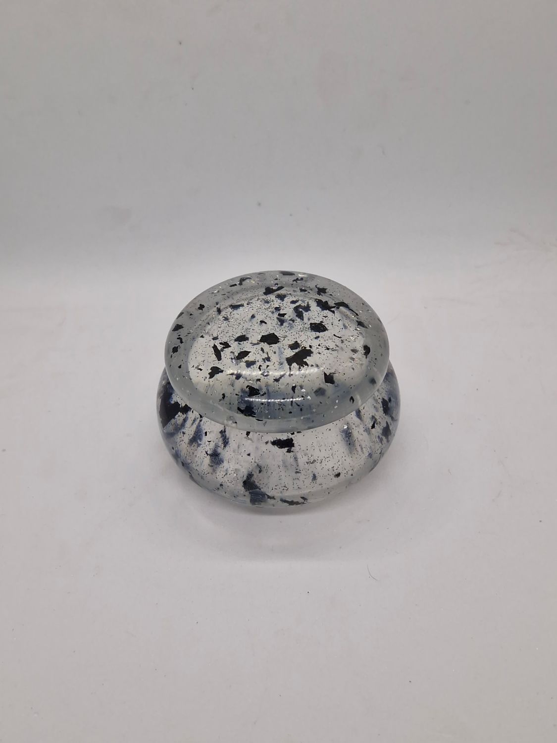 Transparent Speckled Bubble Jewellery Box