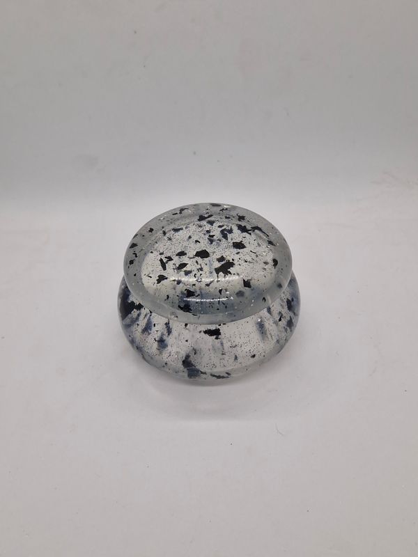 Transparent Speckled Bubble Jewellery Box