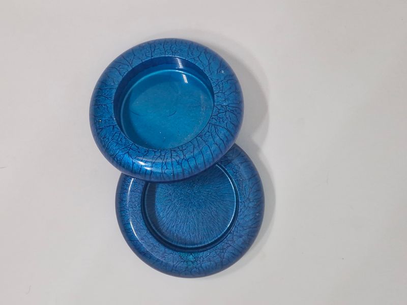 Blue Candle Holder (Set of 2)