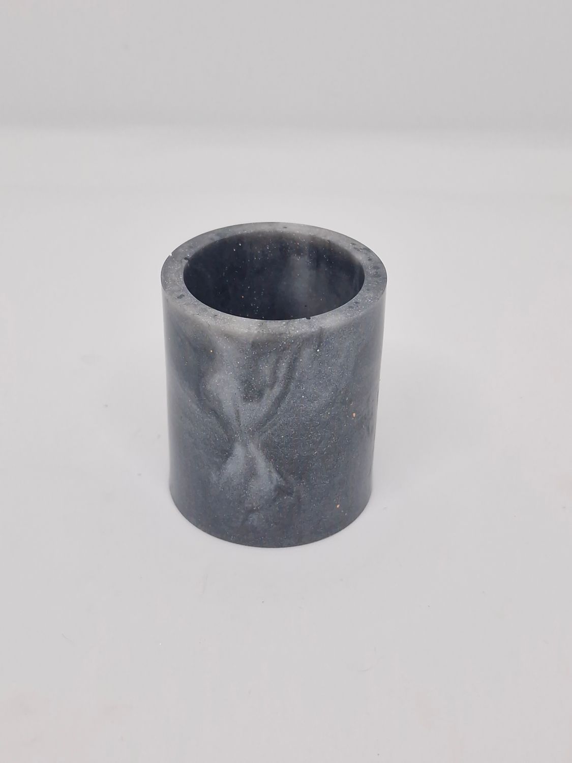 Shimmering Grey Pencil Holder