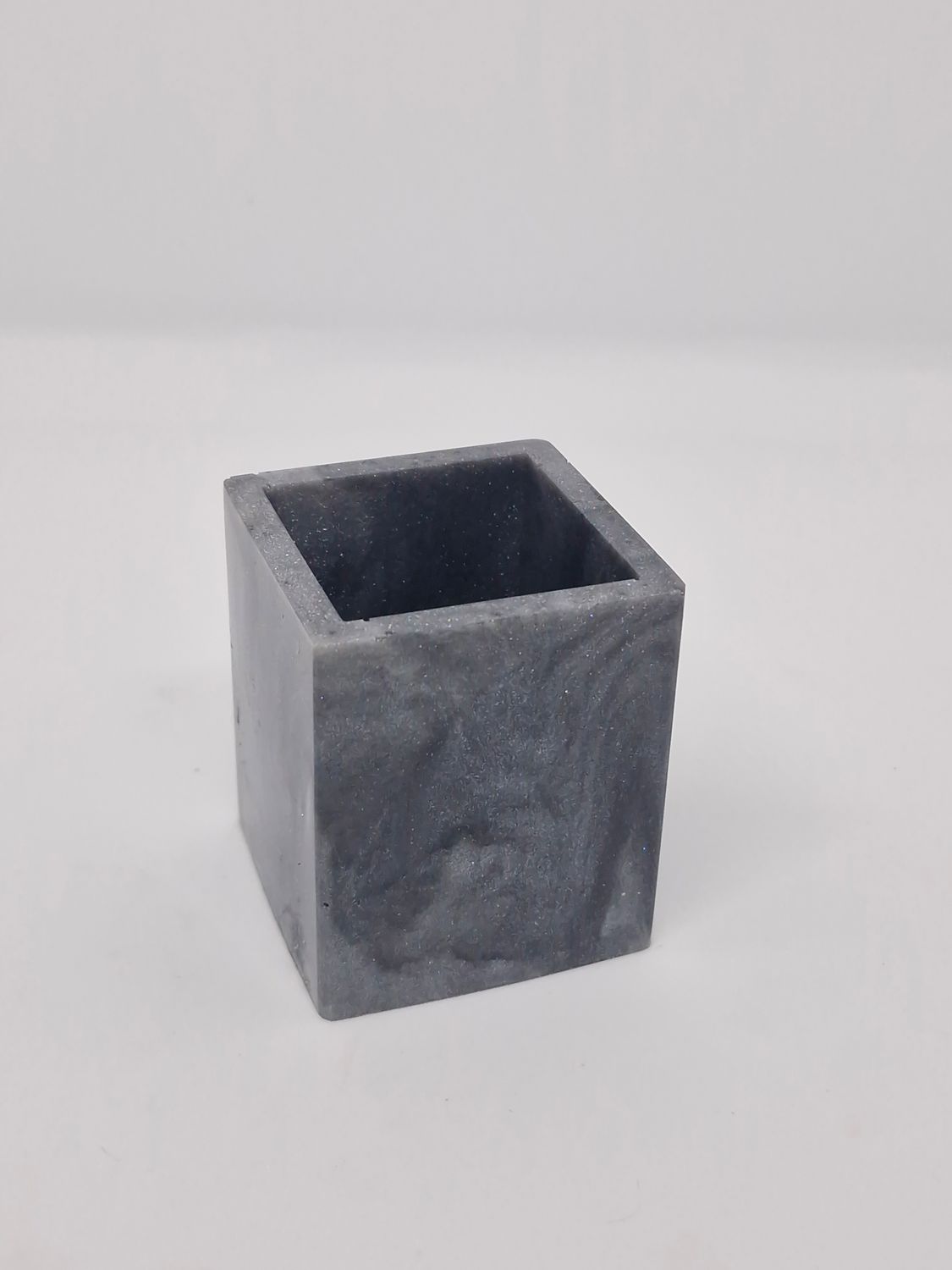 Graphite Square Pencil Holder