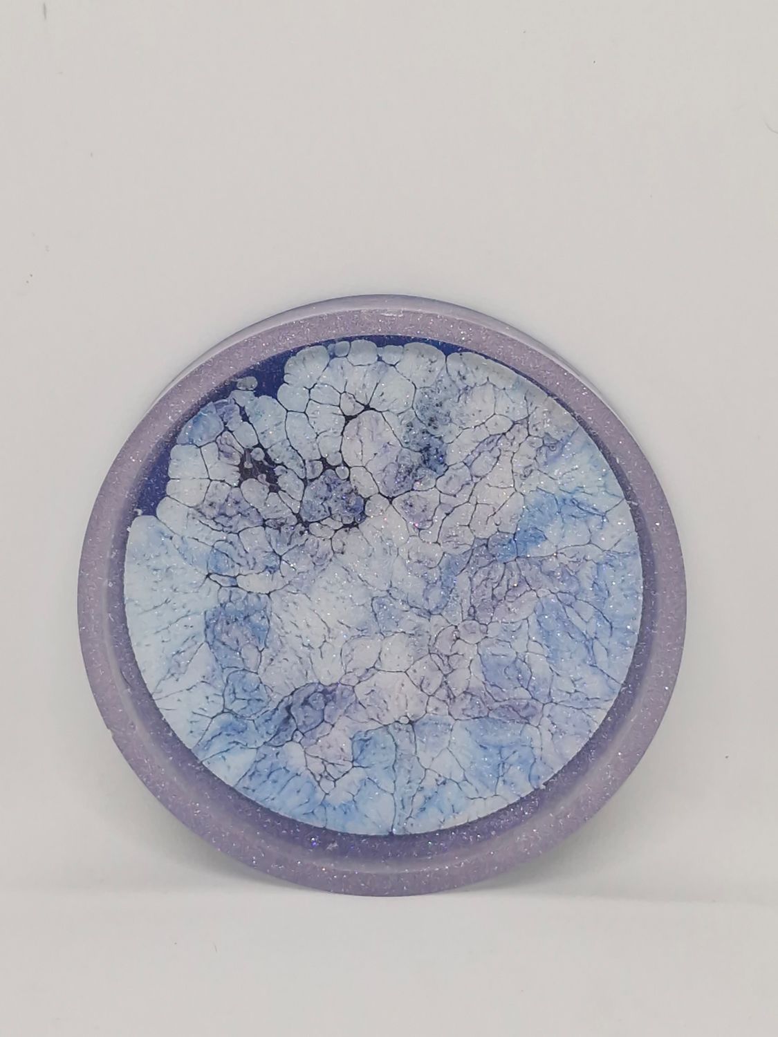 Purple Frost Resin Coaster (Set of 4)