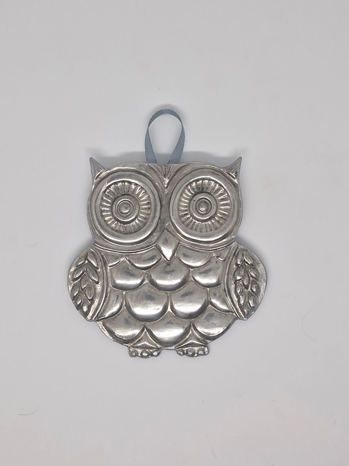 Decorative Hanging Pewter Owl