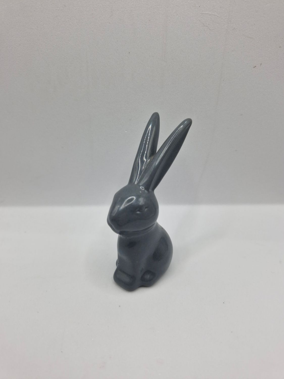 Grey Resin Bunny