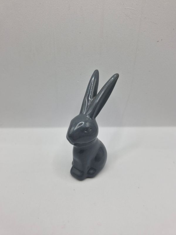 Grey Resin Bunny