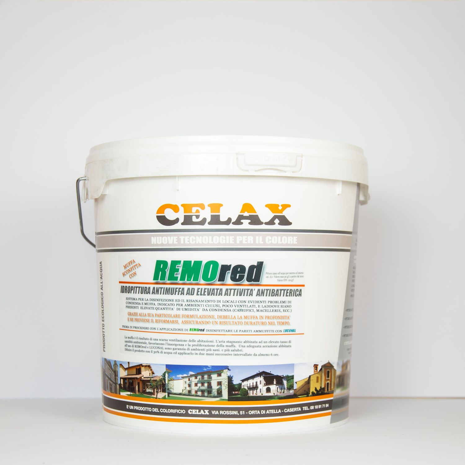 RemoRed, Idropittura antimuffa ad elevata attività antibatterica e traspirante