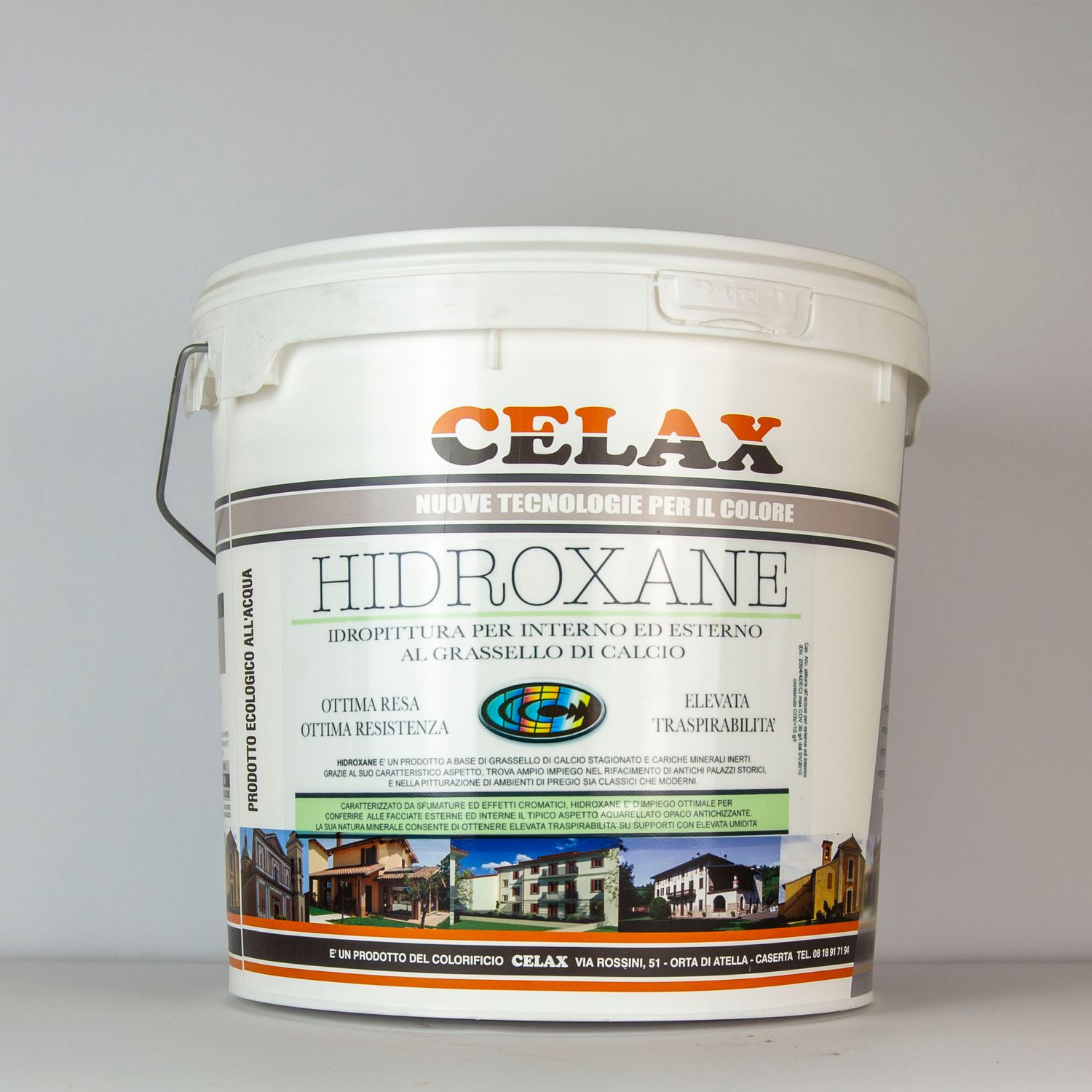 Pittura alla calce traspirante Hidroxane (14 lt)