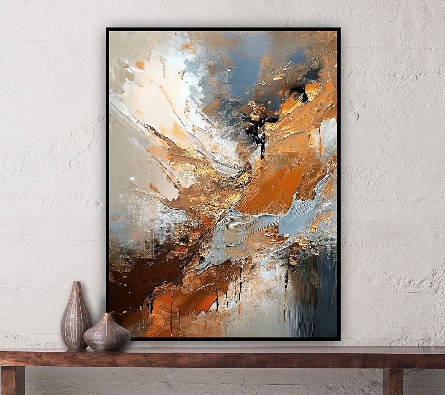 &quot;Sediments of Time&quot; Canvas Art