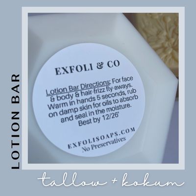Lotion Bar