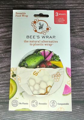 Reusable Beeswax Food Wraps 3 Pack - Honeycomb