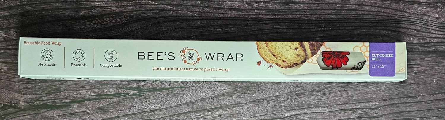 Reusable Beeswax Food Wrap Roll