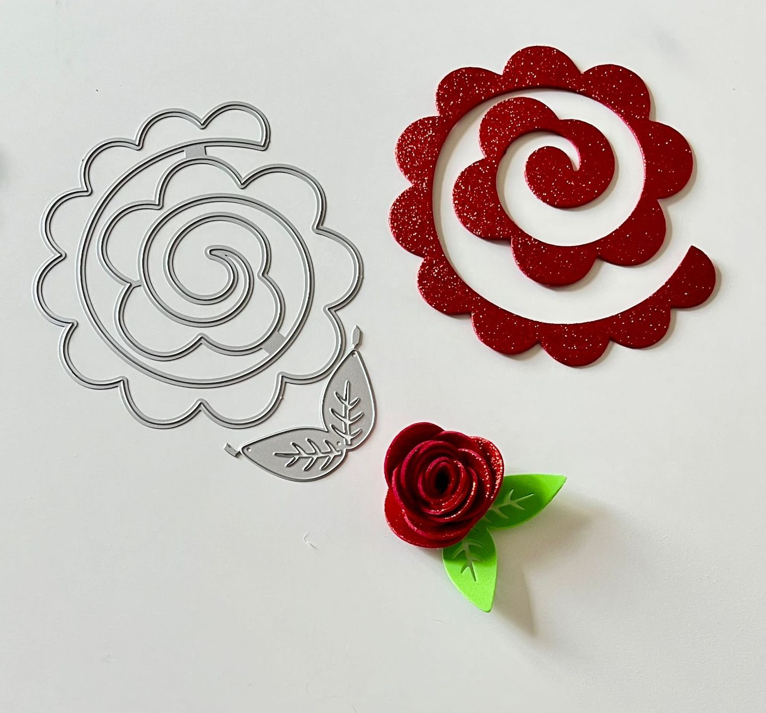 Flor Espiral Petalo Cerrado