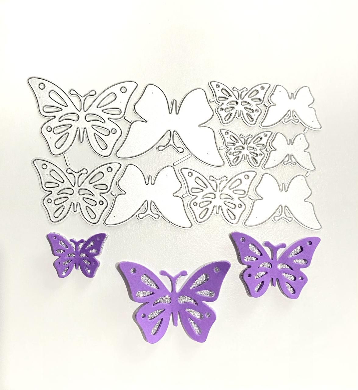 Set de mariposas