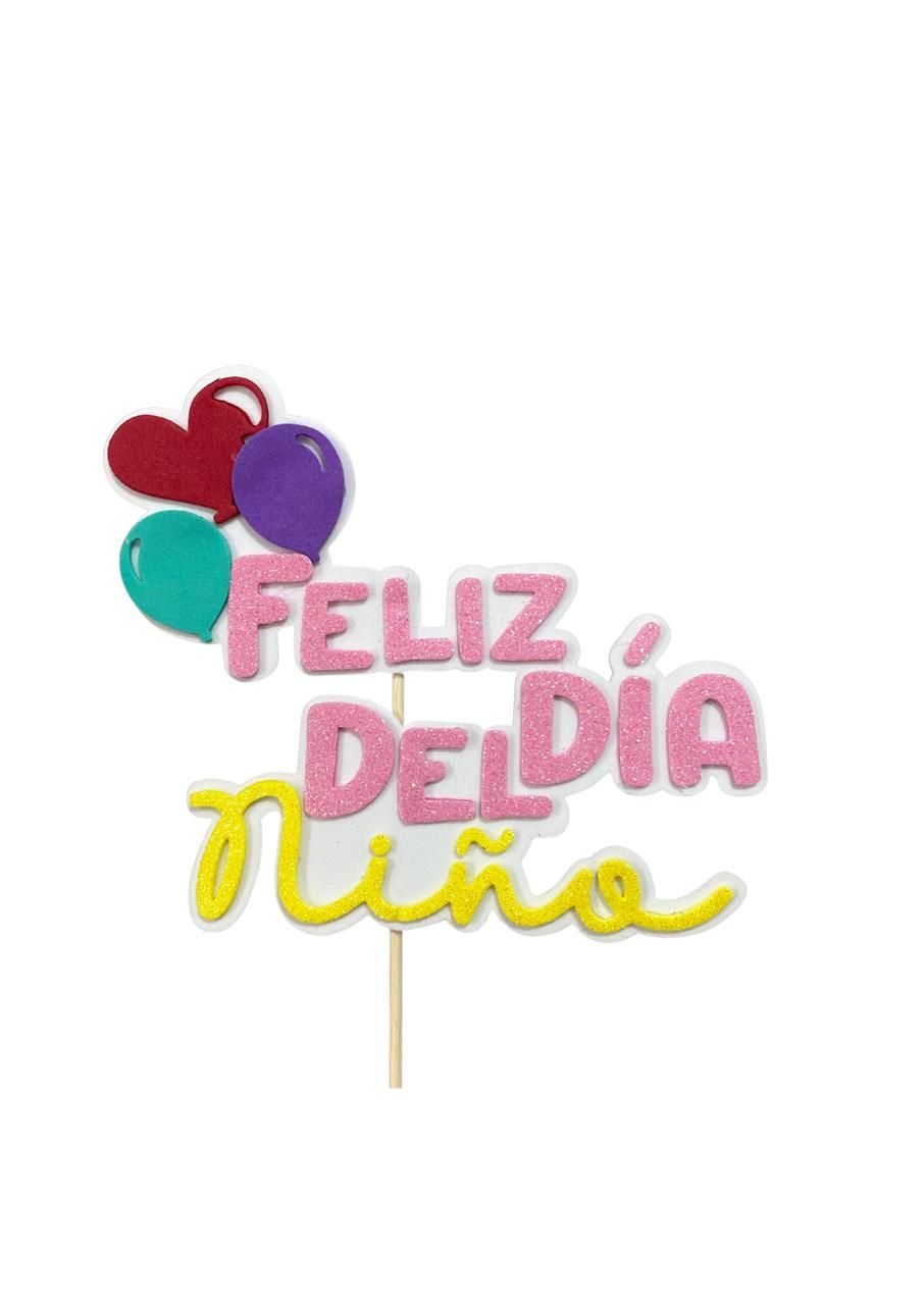 Feliz dia del niño / globos