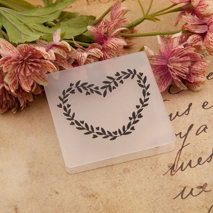 Mini carpeta de corazon