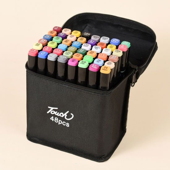 Marcadores touch de alcohol