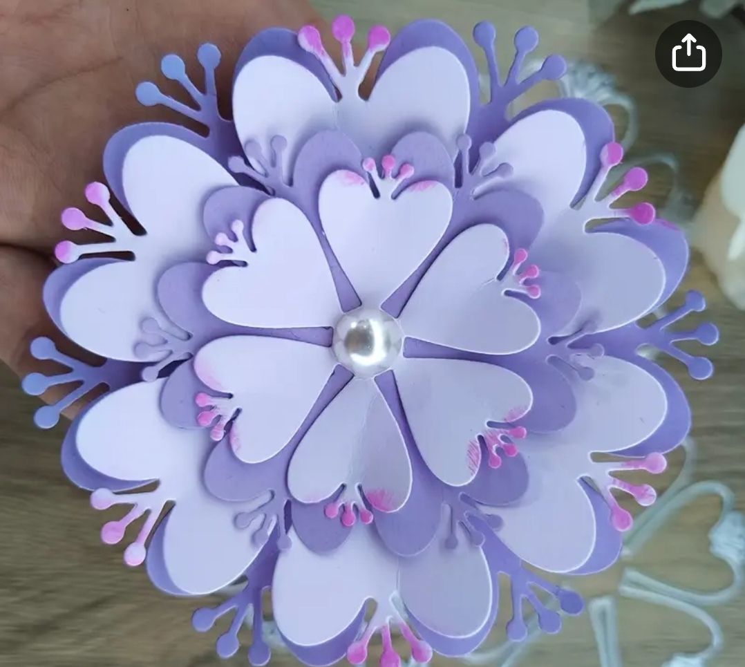 Flor corazon