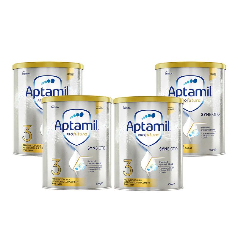 4 x Aptamil Profutura 3 Premium Toddler Nutritional Supplement