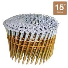 2-3/8-in x 0.113-in 15 Degree Hot-Dipped Galvanized Ring Shank Collated Framing Nails (2700-Per Box)