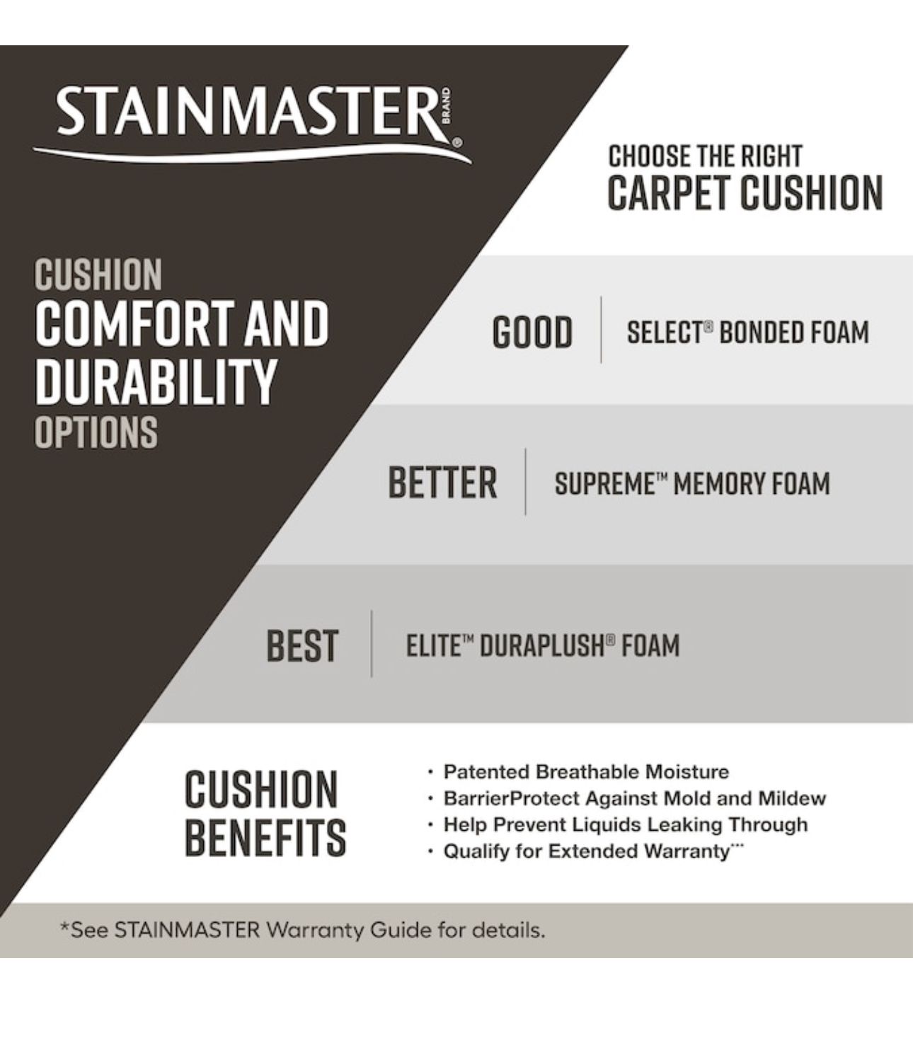 STAINMASTER Notorious Gaucho Brown 36-oz sq yard Polyester Textured Indoor Carpet (price per sqft)