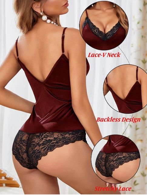 Avid Satin Bodysuit