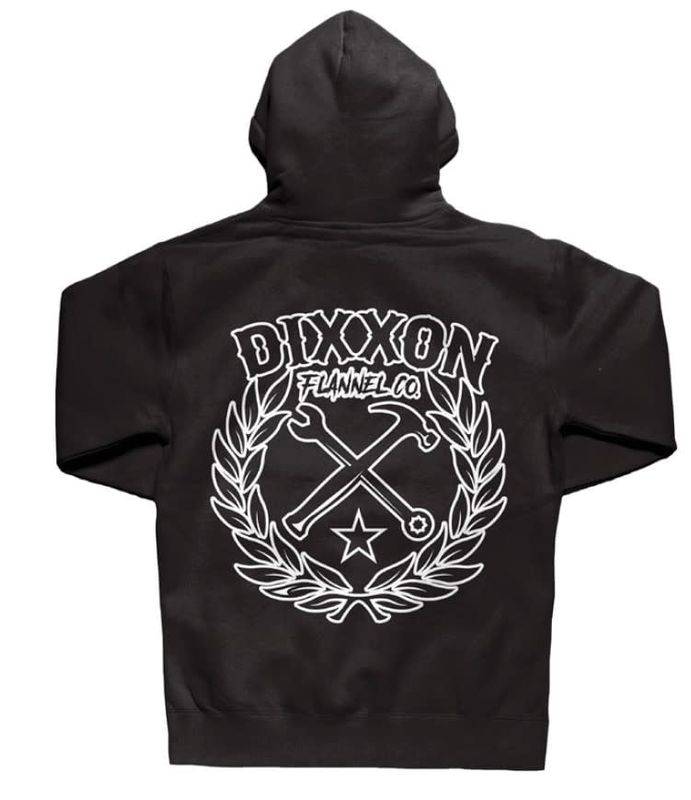 Dixxon Sketchy Crest Hoodie