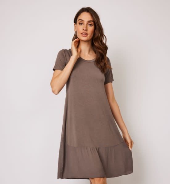 Pistache Viscose SS Dress 
