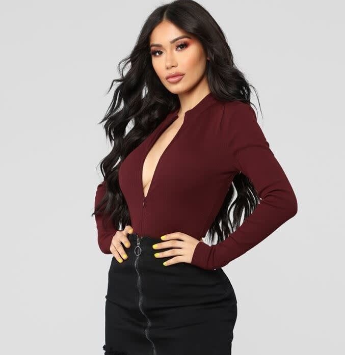 North Fashion Bodysuit Top