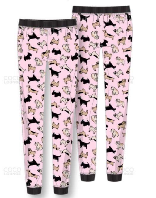 Jolie Poly-Sued Jogger