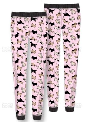 Jolie Poly-Sued Jogger