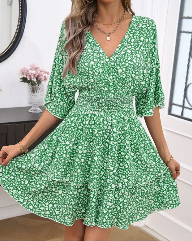 Bohemian Printed Dress