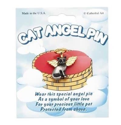 CA Memorial, Description: Cat Angel Pin