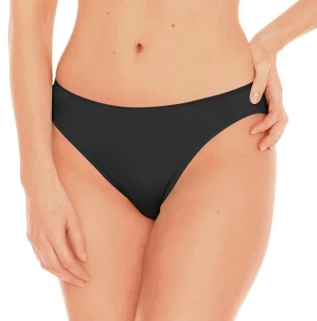 FFY Crystal Thong, Color: Black, Size: Small
