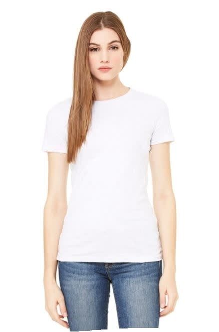 Bella + Canvas Tee, Color: White, Size: M