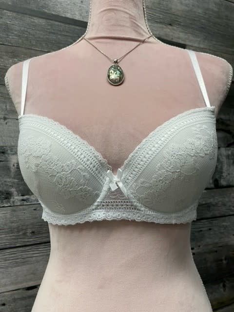 Jolie Lace Push Up, Color: White, Size: B34