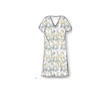 Cool Girl Sleep Shirt, Color: Charlotte Sprint, Size: Small