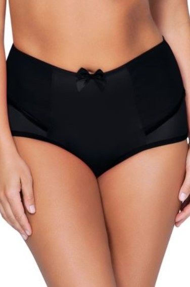 Parfait Charlotte High Waist Brief, Color: Black, Size: Small
