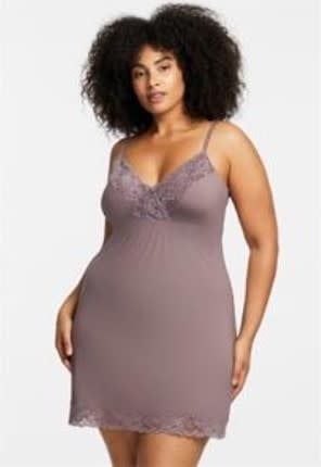Montelle Chemise, Color: Almond Spice/Pink Pearl, Size: Small