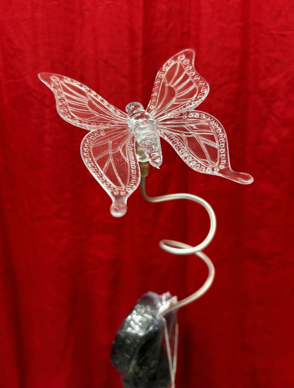 Solar Stem Light, Size: Butterfly