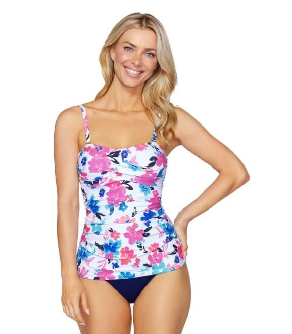 Bimini Bandeau, Color: White Multi, Size: 10