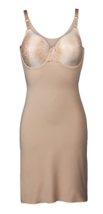 Shapeez Tankee Slip , Color: Nude, Size: A Small