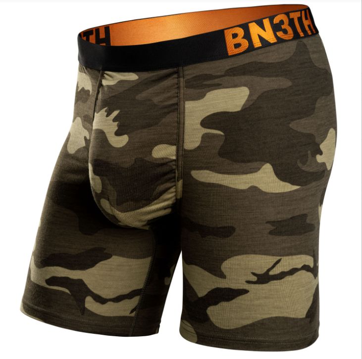Bn3th Glacier Creek Boxer, Color: 404 Spruce Green, Size: Small
