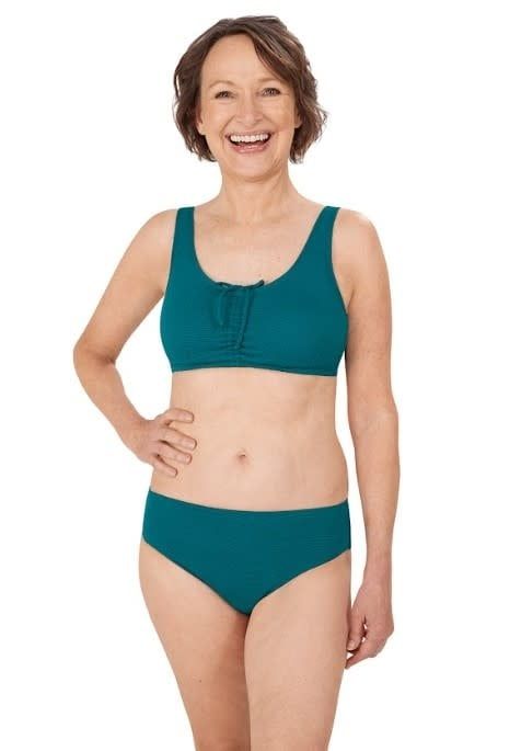 Tulum SB Top, Color: Teal, Size: 08C
