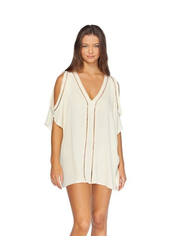 Samba Caftan Cover Up, Color: Sand, Size: Small