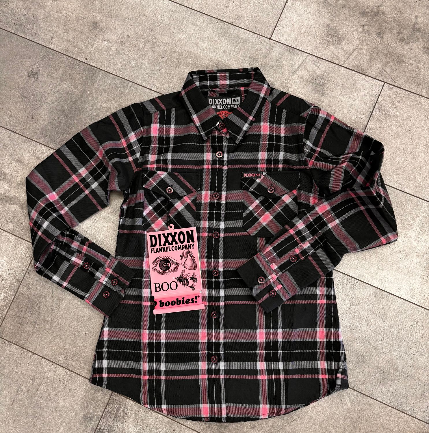 Dixxon Breast Cancer Awarness Flannel