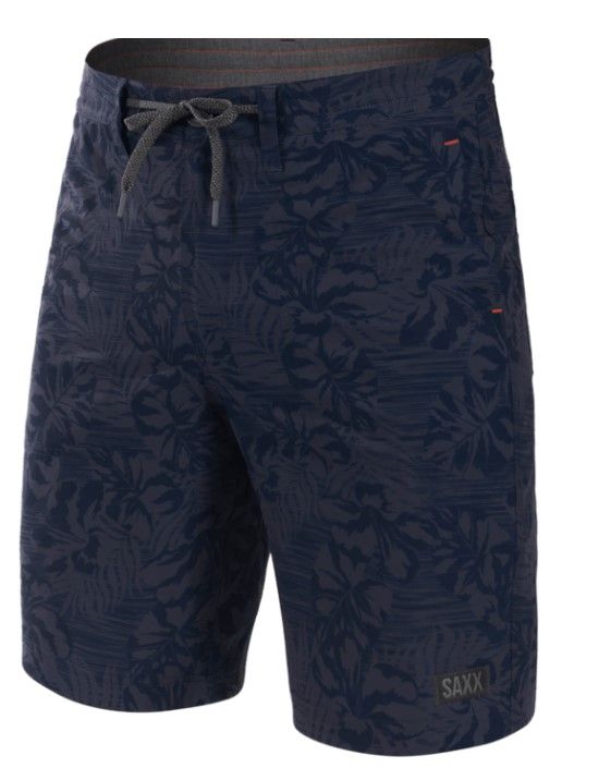 Saxx Land to Sand  2N1 Short, Color: Jungle Haze  Dark Ink, Size: 30